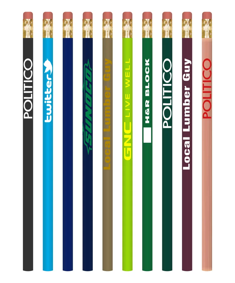 Round Wooden Imported Value Pencil with #2 Graphite