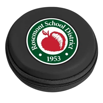 Blue case shown closed from the front