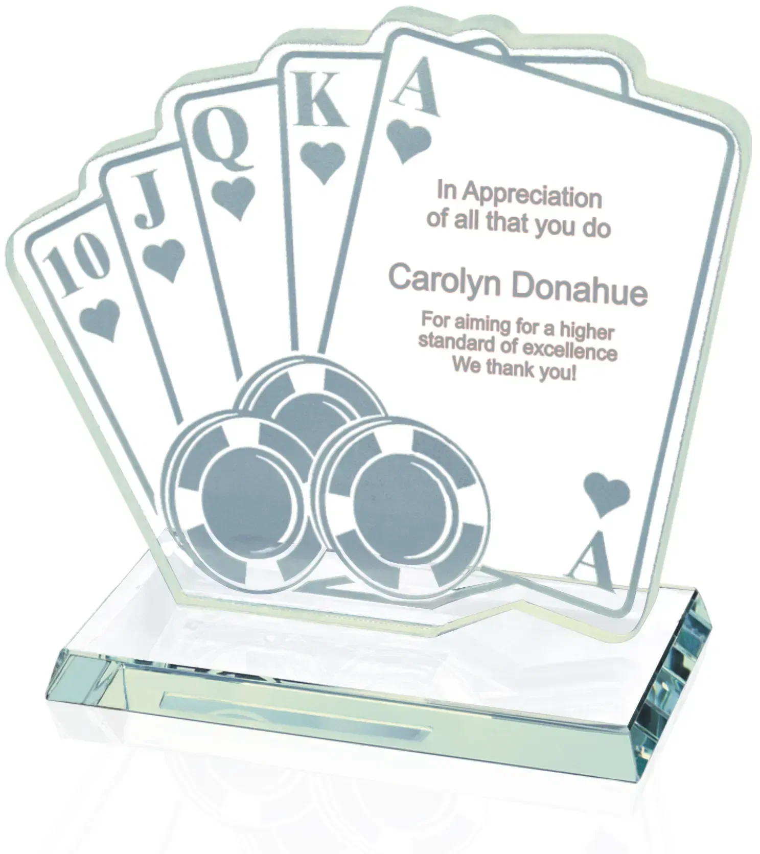 Royal Flush Award - Jade