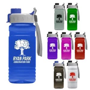 RPET Bottle with Quick-Snap Lid (20 oz.)