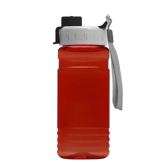 RPET Bottle with Quick-Snap Lid (20 oz.) — view 3
