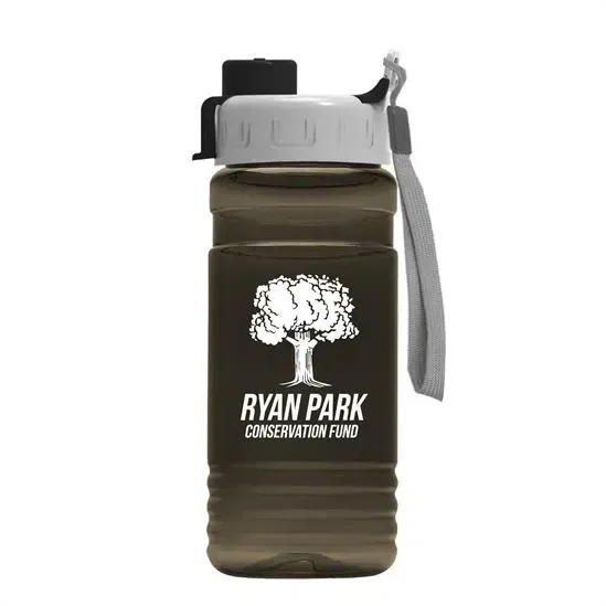 RPET Bottle with Quick-Snap Lid (20 oz.) — view 5