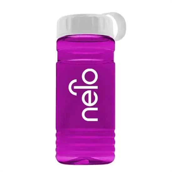 RPET Bottle with Tethered Lid (20 oz.) — view 11