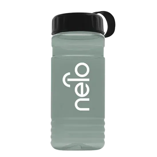 RPET Bottle with Tethered Lid (20 oz.) — view 13