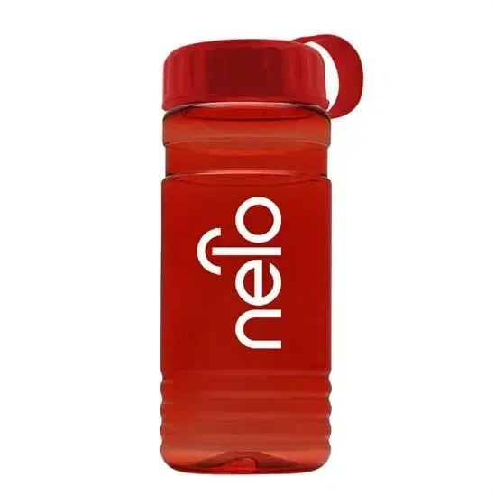 RPET Bottle with Tethered Lid (20 oz.) — view 4