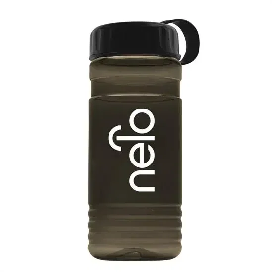 RPET Bottle with Tethered Lid (20 oz.) — view 6