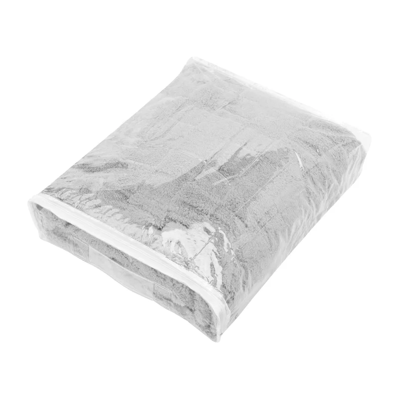 rPET Checkered Sherpa Blanket — view 11