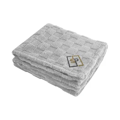 rPET Checkered Sherpa Blanket — view 5
