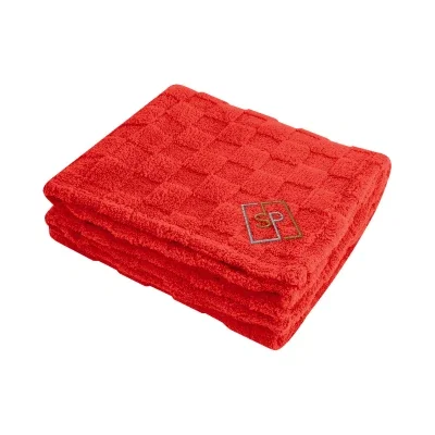 rPET Checkered Sherpa Blanket — view 6