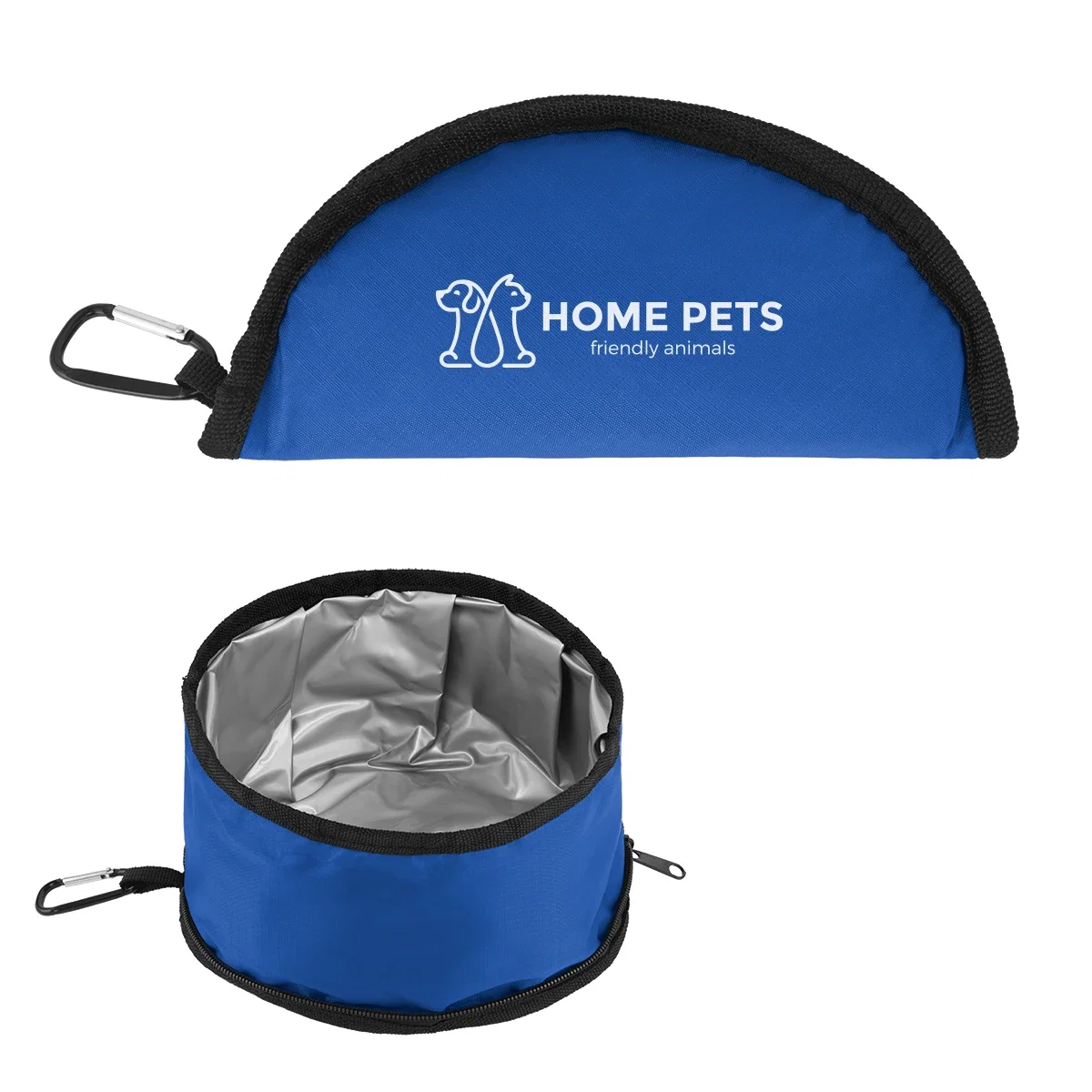 Side view of the deep walled pet feeding dish