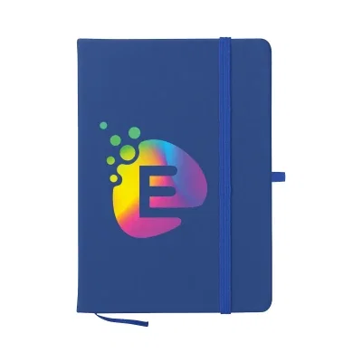 Recycled rPET notebook shown closed on a plain white background
