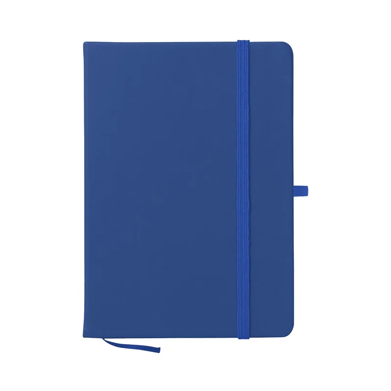 Edge of the notebook pages seen from the opening side