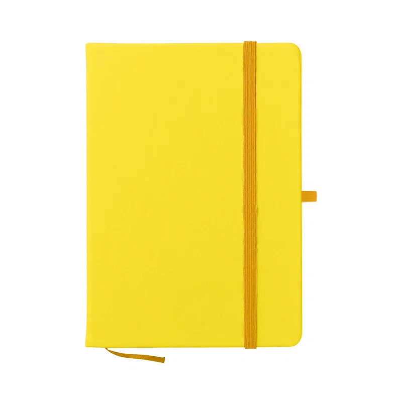 Full front view with room for a logo on the notebook