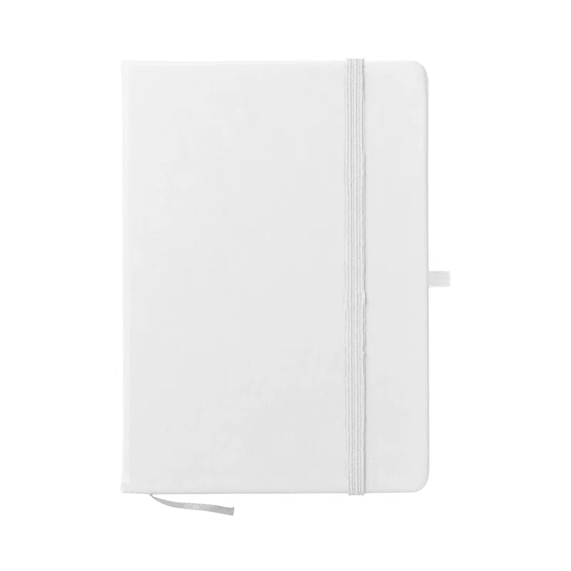 Small enough for a bag, the notebook lies flat and closed