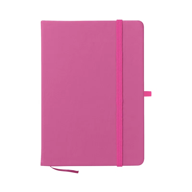 Straight-on capture of the notebook for size reference