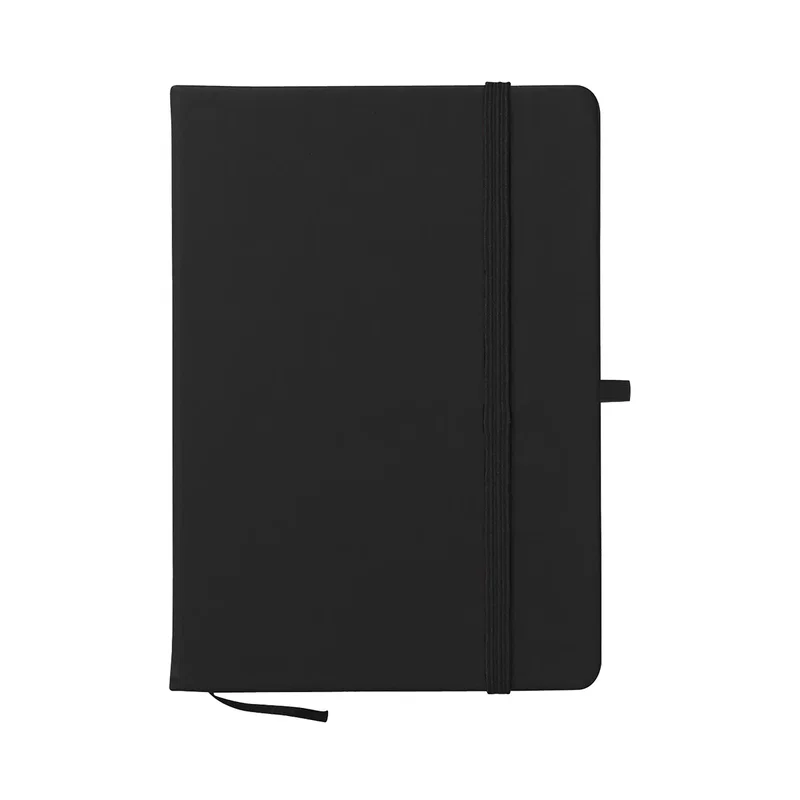 Vertical shot of the notebook with nothing else in frame