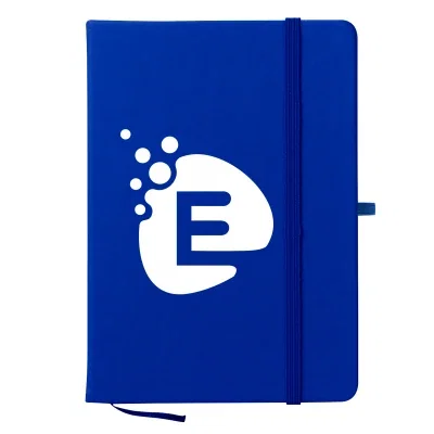 Inner pages visible as the notebook is opened partway