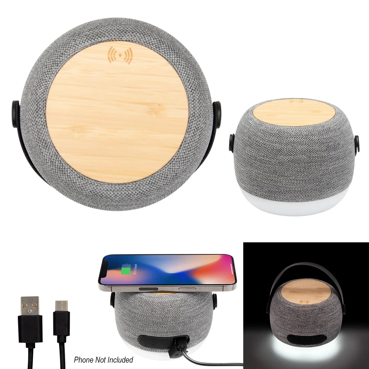 Logo space displayed across the smooth face