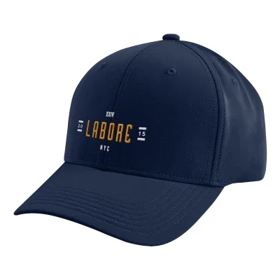 Recycled performance cap photographed straight on