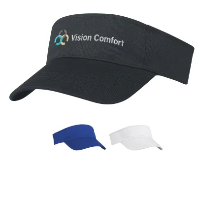 Royal blue headwear angled to reveal the brim