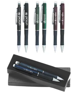 Rubber Grip Deluxe Pens