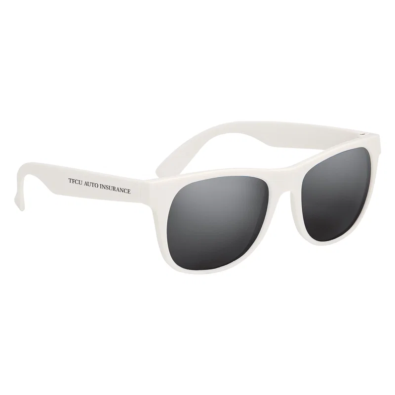 Rubberized Mirrored Sunglasses — view 5