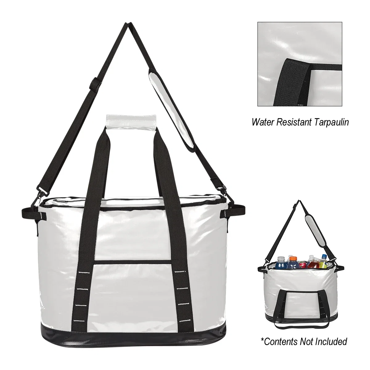 Carry strap attached for shoulder transport