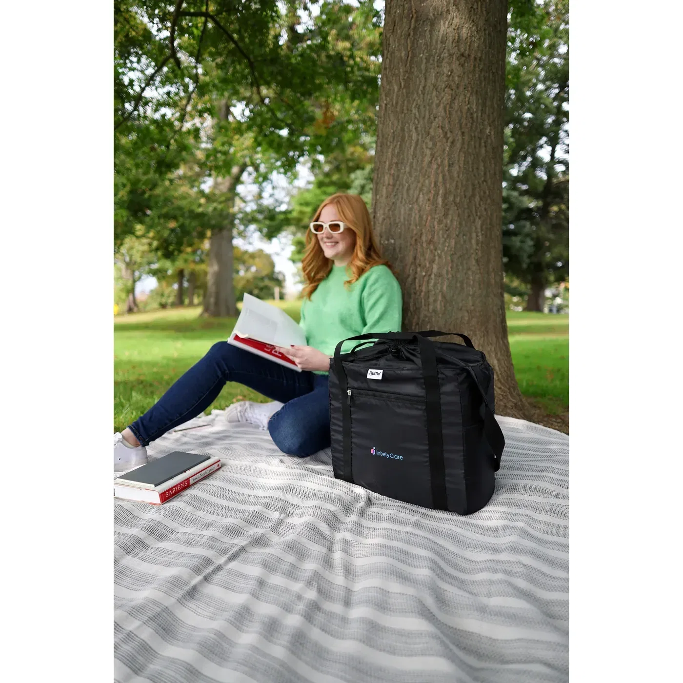 RuMe® Recycled Cinch Tote — view 11