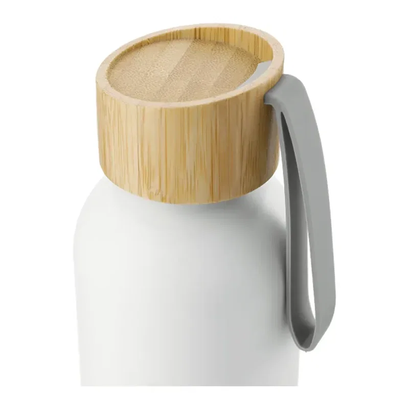 Ryze Aluminum Sports Water Bottle 22 oz with FSC® Bamboo Lid — view 2
