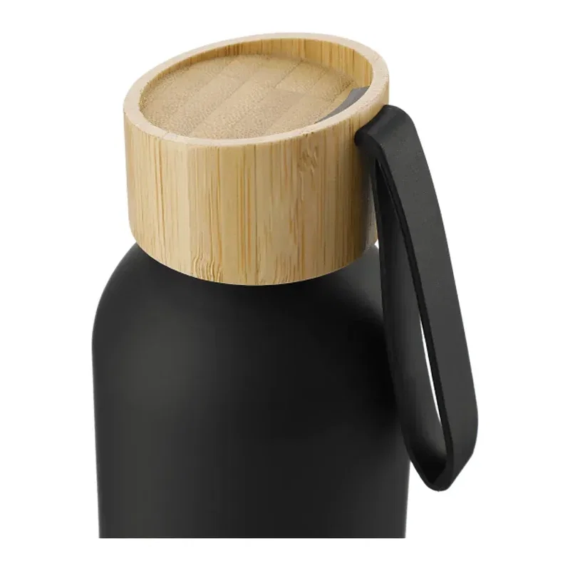 Ryze Aluminum Sports Water Bottle 22 oz with FSC® Bamboo Lid — view 5