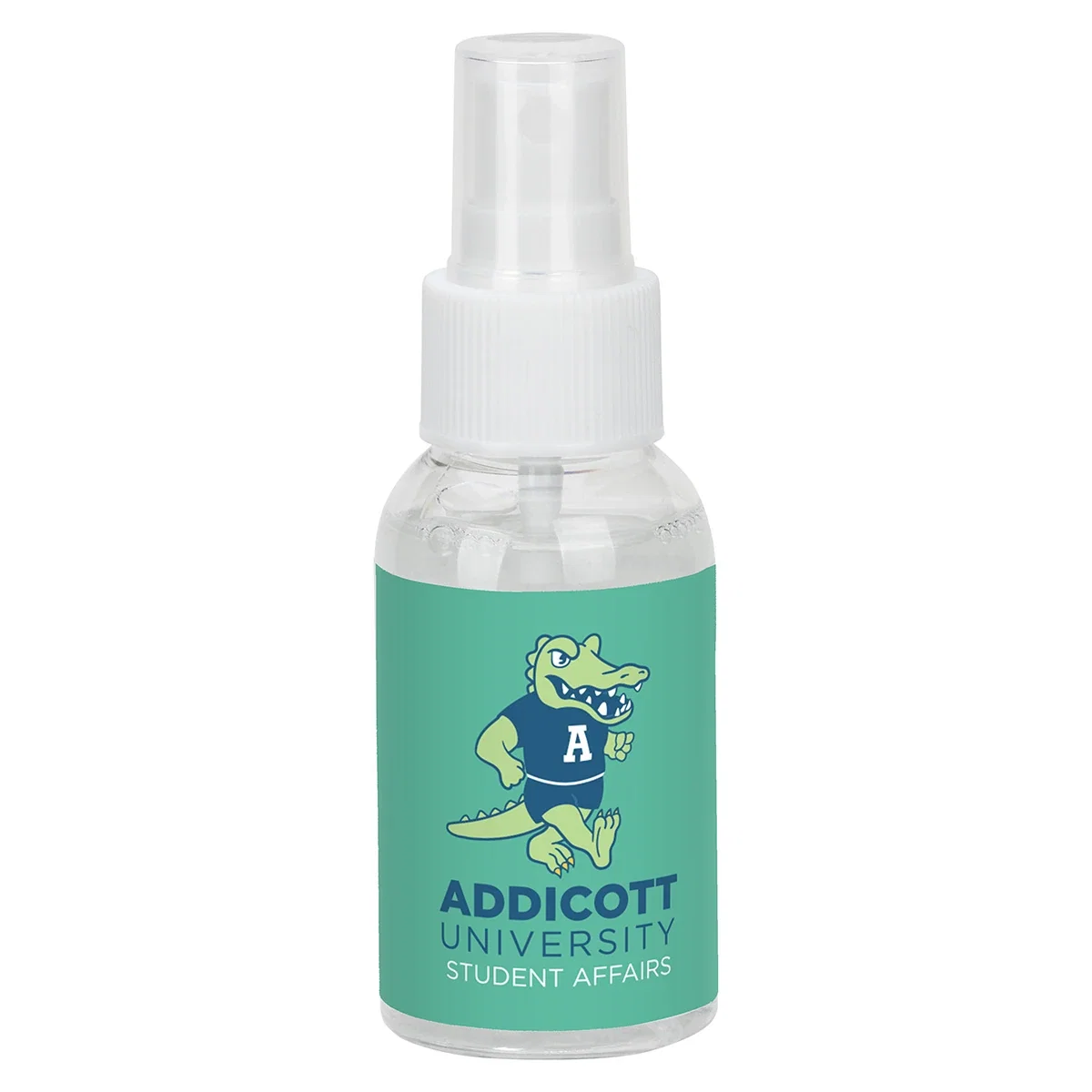 Custom Sachet Laundry Freshener Spray, front view of the branded spray bottle