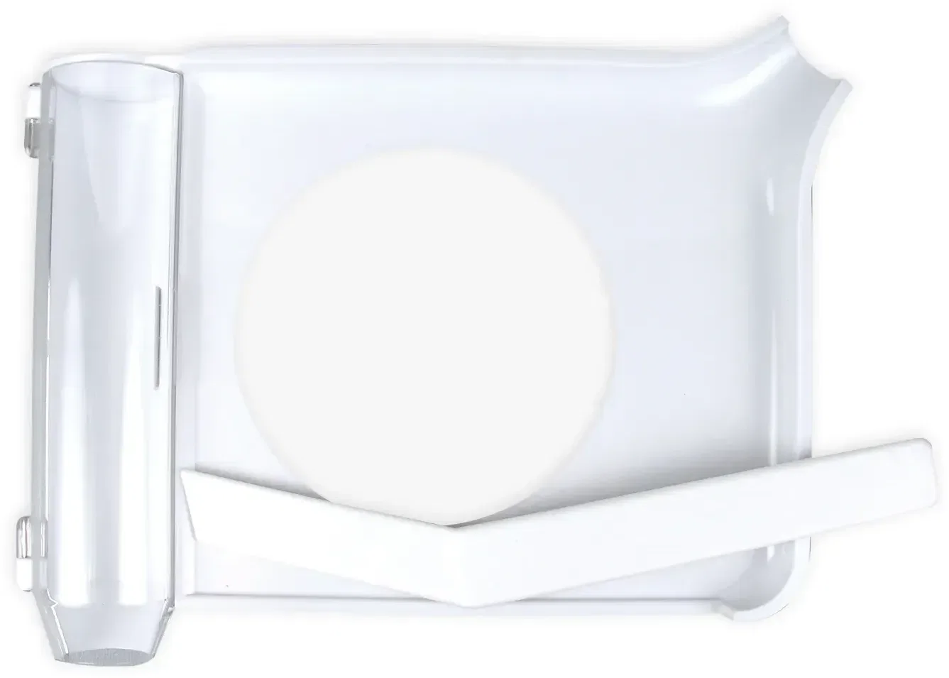 Safe'n Easy Pill Counter Tray. Plastic pill counter tray with spatula for pharmacy and clinic dispensing, view 2