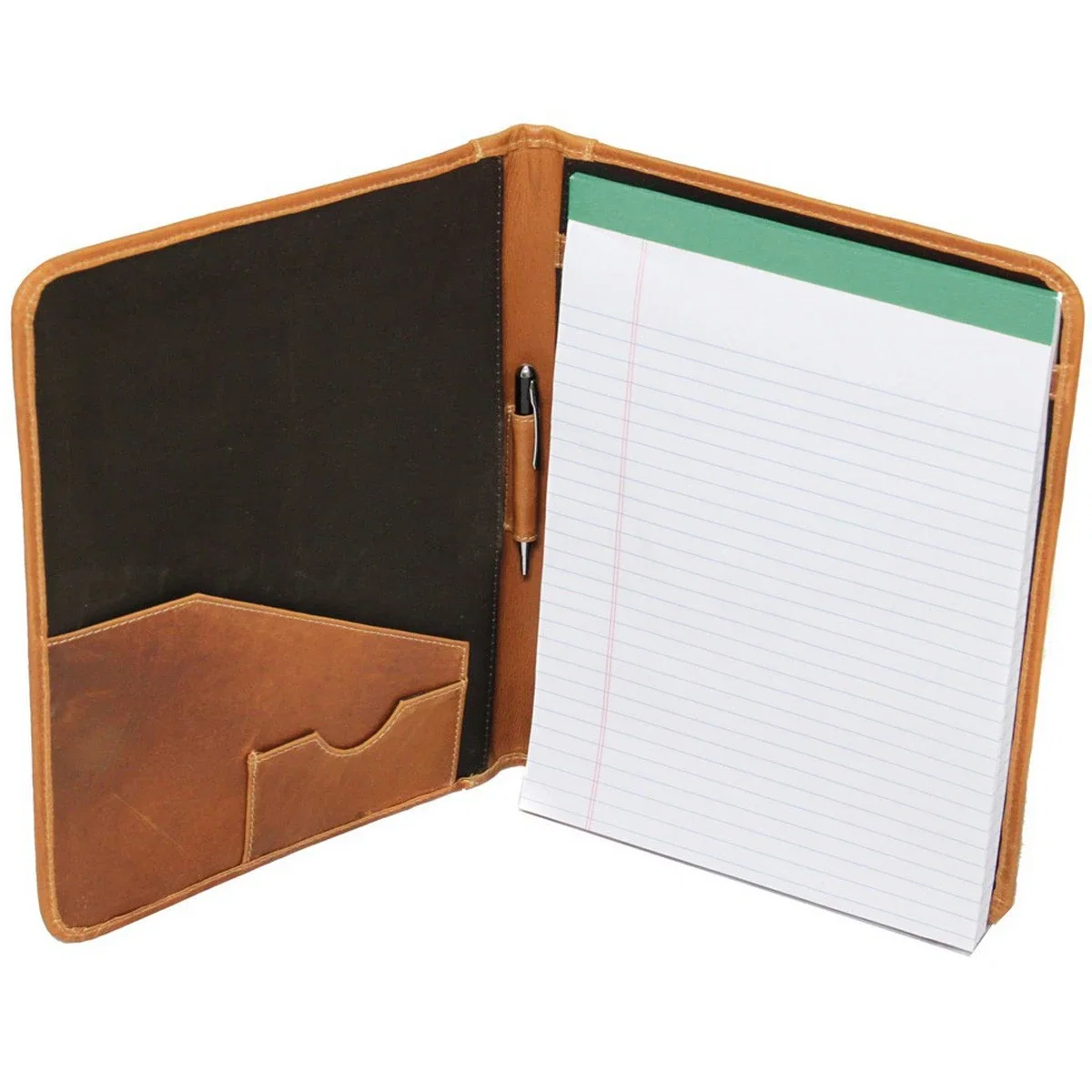 Salt River Canyon Leather Meeting Folder — view 2