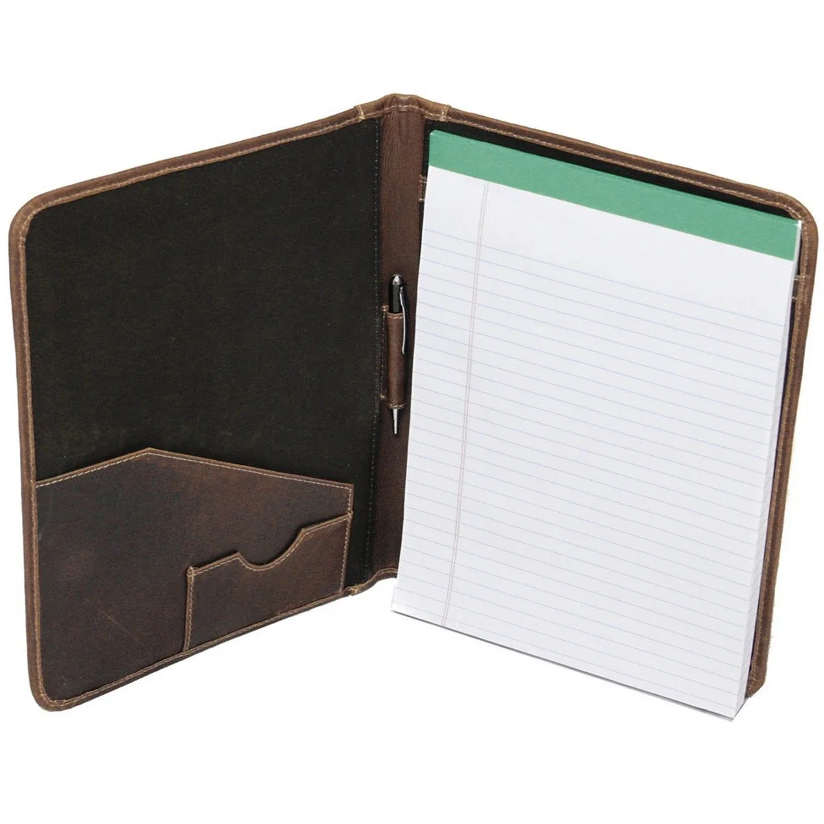 Salt River Canyon Leather Meeting Folder — view 3
