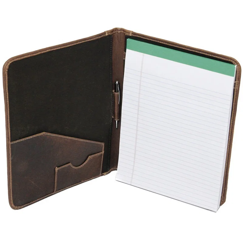 Salt River Canyon Leather Meeting Folder — view 3