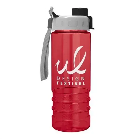 Salute Bottle with Quick-Snap Lid (24 oz.) — view 2