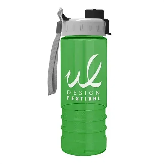 Salute Bottle with Quick-Snap Lid (24 oz.) — view 3