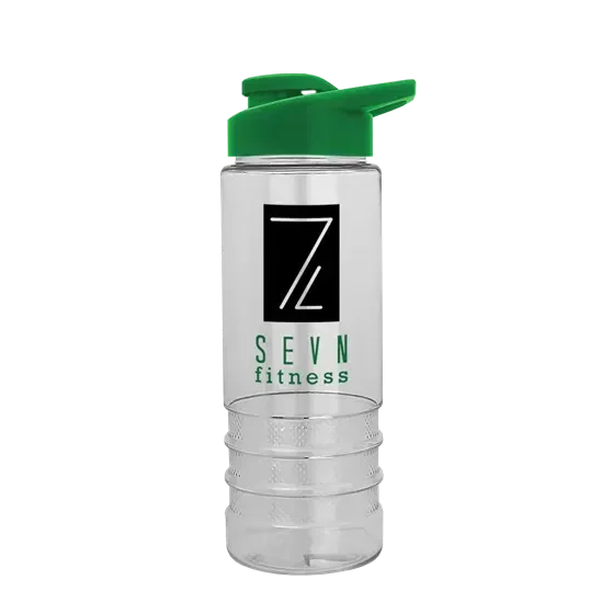 Salute Bottle with Drink-Thru Lid (24 oz.) — view 4