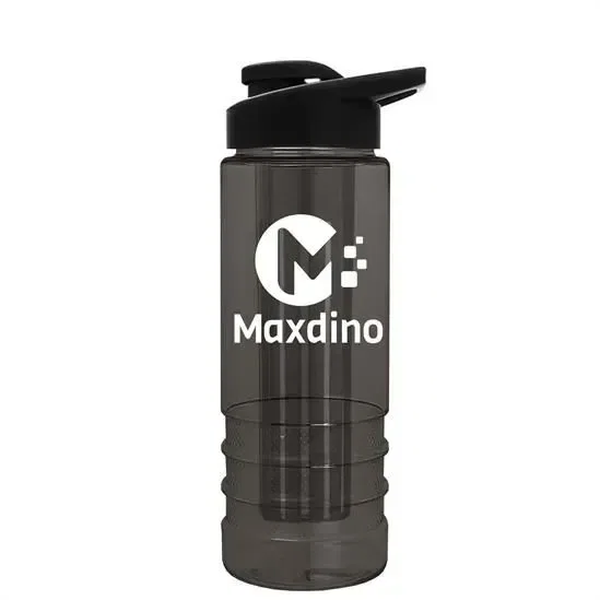 Salute Bottle with Drink-Thru Lid and Infuser (24 oz.) — view 1
