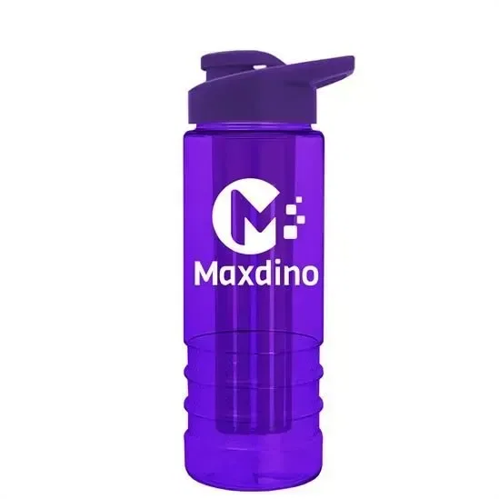 Salute Bottle with Drink-Thru Lid and Infuser (24 oz.) — view 2