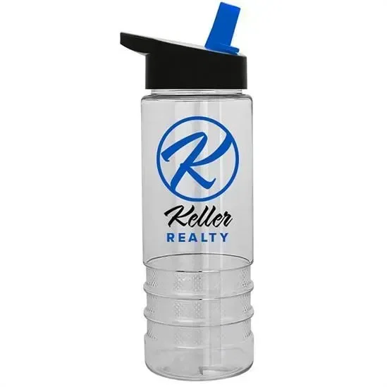 Salute Bottle with Flip-Straw Lid (24 oz.) — view 11