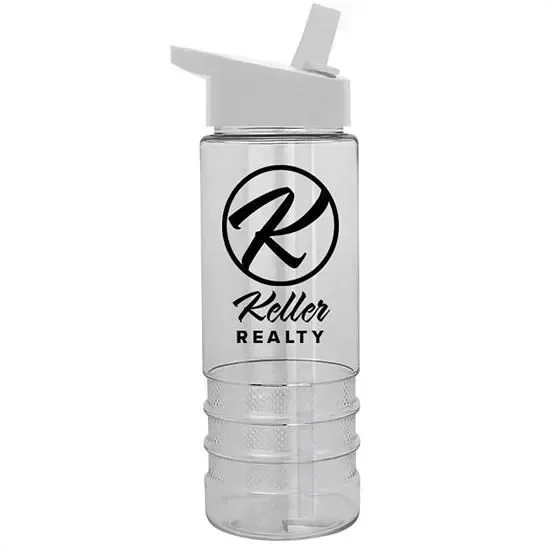 Salute Bottle with Flip-Straw Lid (24 oz.) — view 12