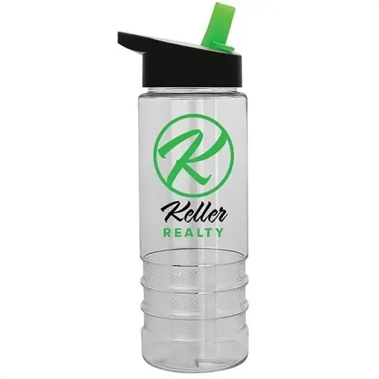 Salute Bottle with Flip-Straw Lid (24 oz.) — view 14