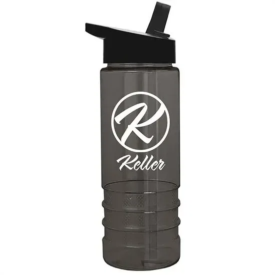 Salute Bottle with Flip-Straw Lid (24 oz.) — view 3