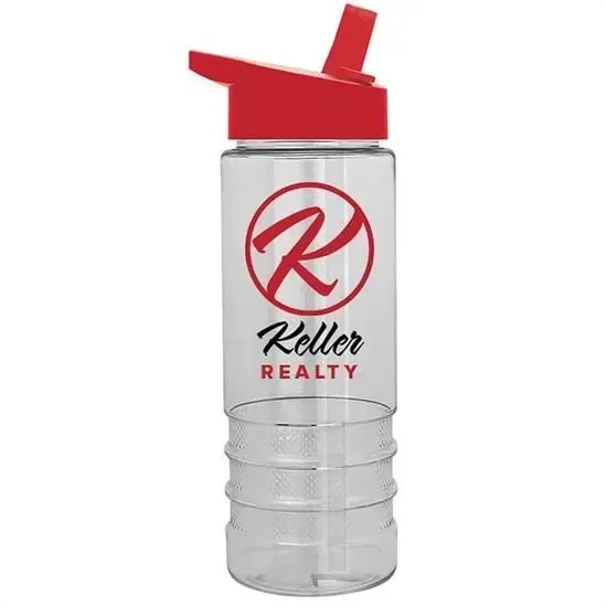 Salute Bottle with Flip-Straw Lid (24 oz.) — view 8