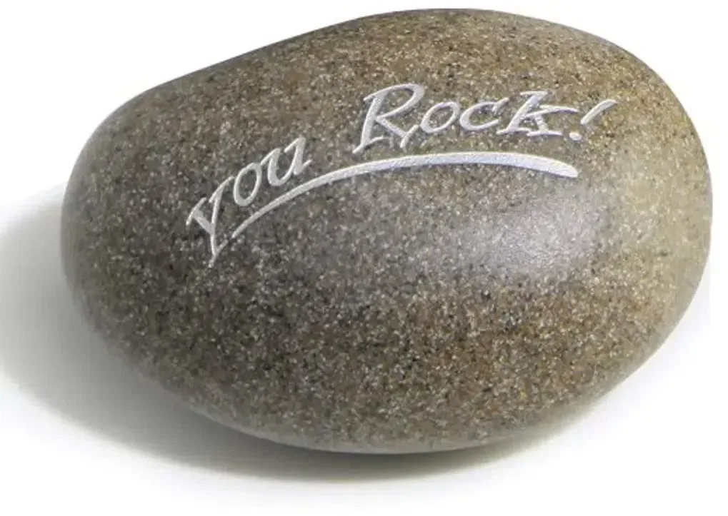 Custom Stacked Stone Recognition Awards — view 2