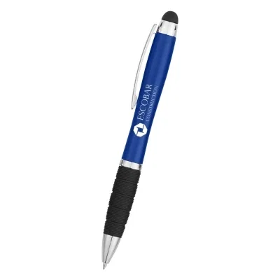 Blue model angled to show the pocket clip