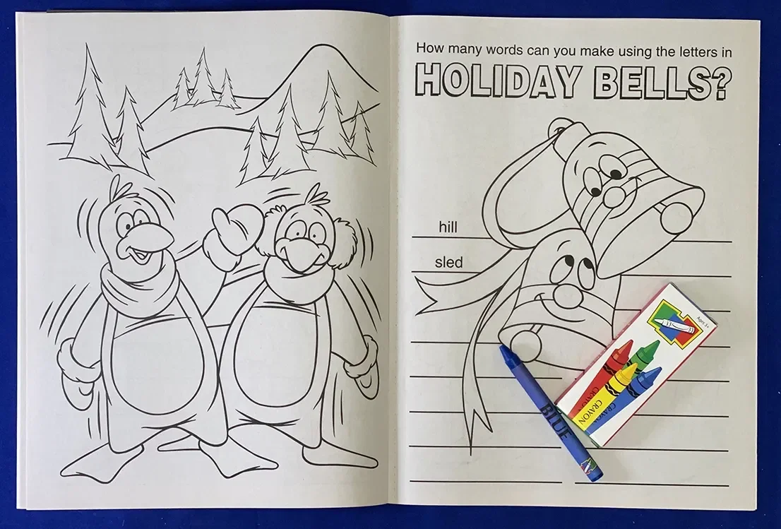 Santa & Friends Coloring Book — view 2
