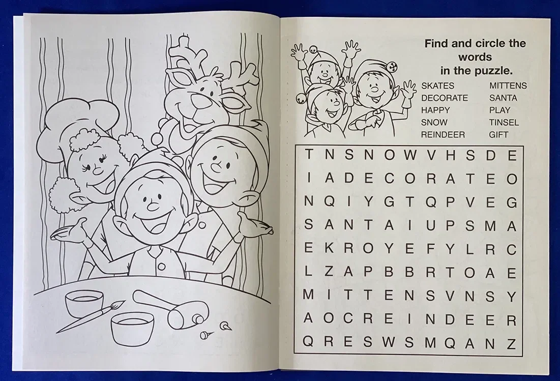 Santa & Friends Coloring Book — view 4