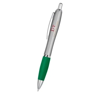 Slim ballpoint measuring five and a half inches from clip to point